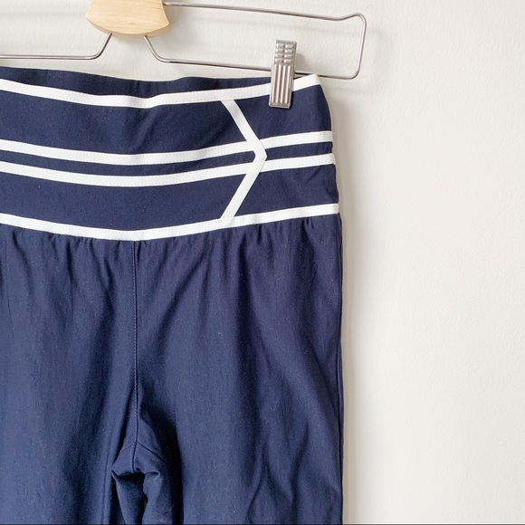 Celine Ski Snow Duck Down Pants in Navy and White - Picture 2 of 6